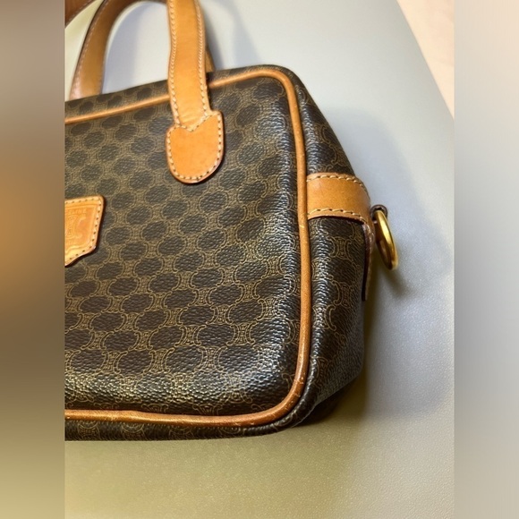 Vintage Celine Macadam Pattern Handbag. - Picture 5 of 15